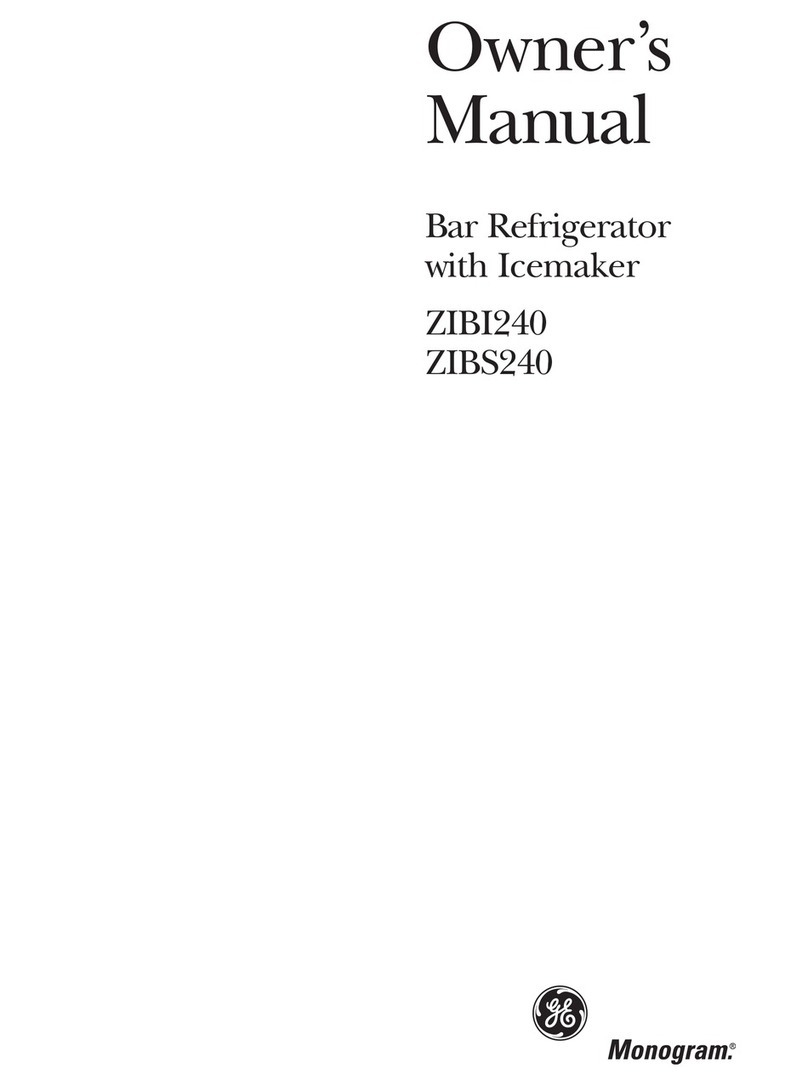 GE Monogram ZIBI240 User manual
