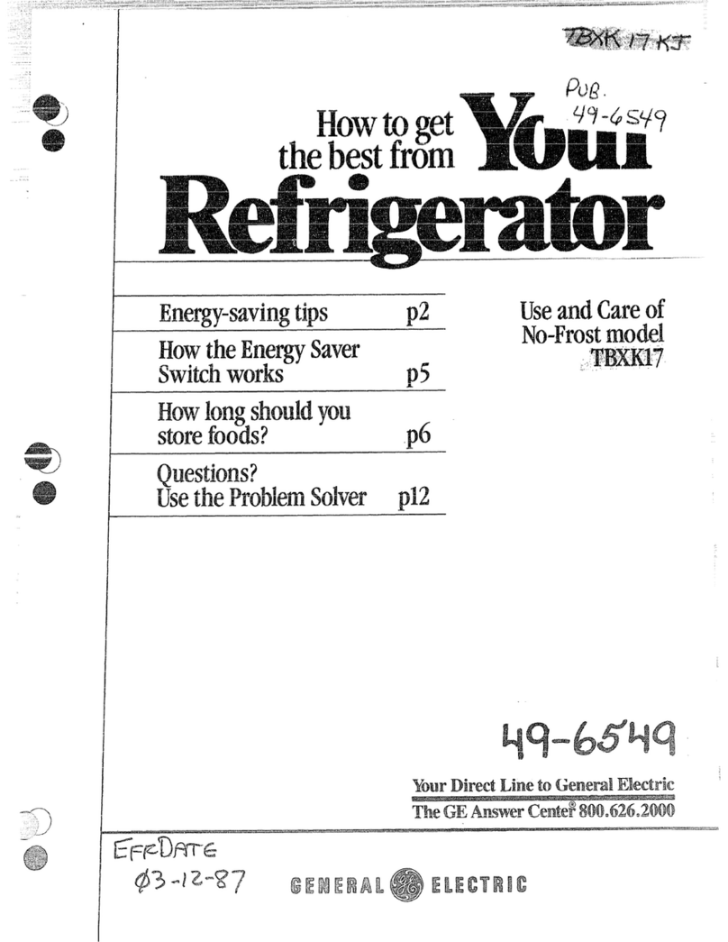 GE TBXK17 Installation instructions