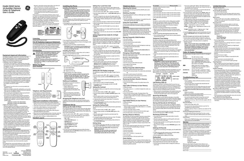 GE 16043750 User manual