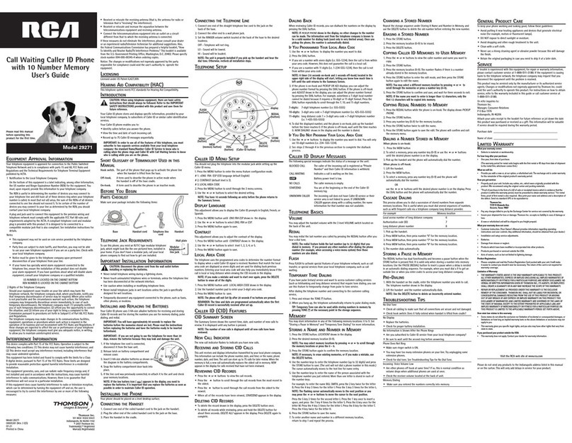 RCA 5381 user guide