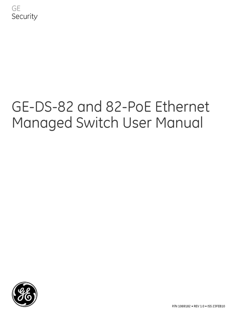 GE 82-POE User manual