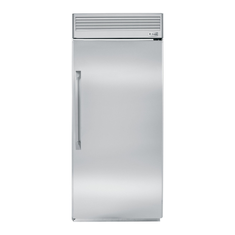 GE Monogram ZIRS360NX User manual GE Monogram ZIRS360NX User manual