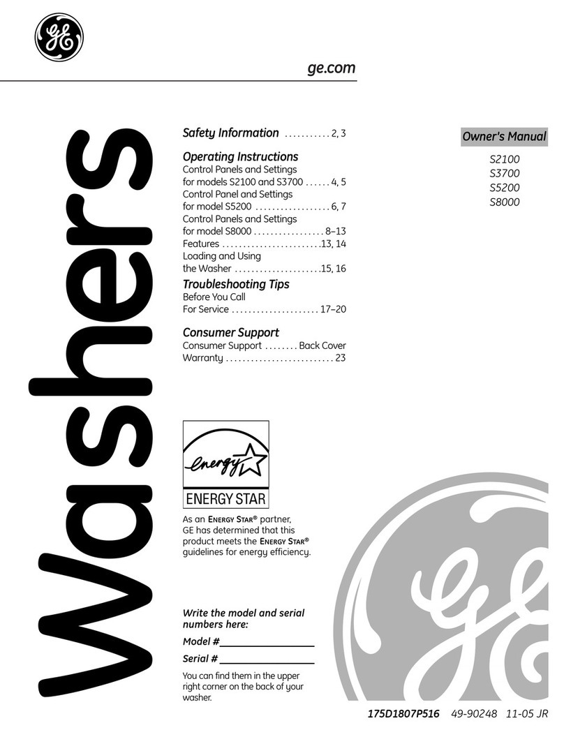 GE S2100 User manual