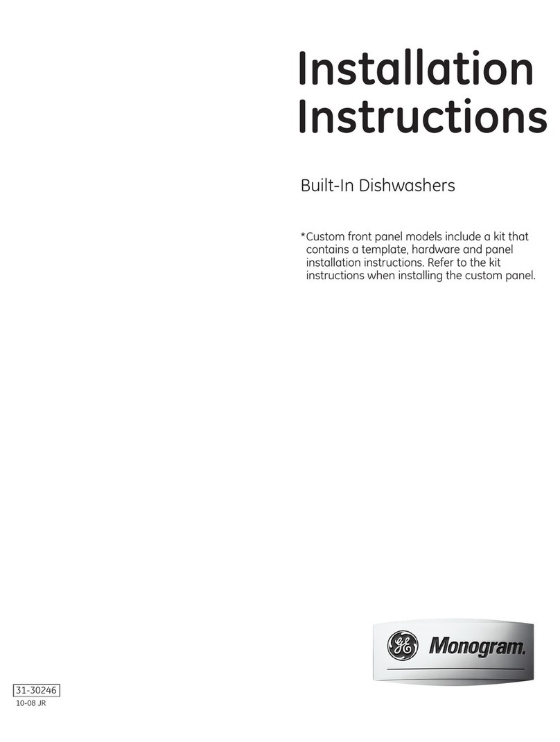 GE Monogram ZBD8920PSS User manual