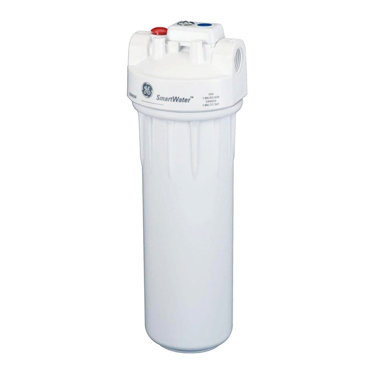 GE SmartWater GXWH04F User manual