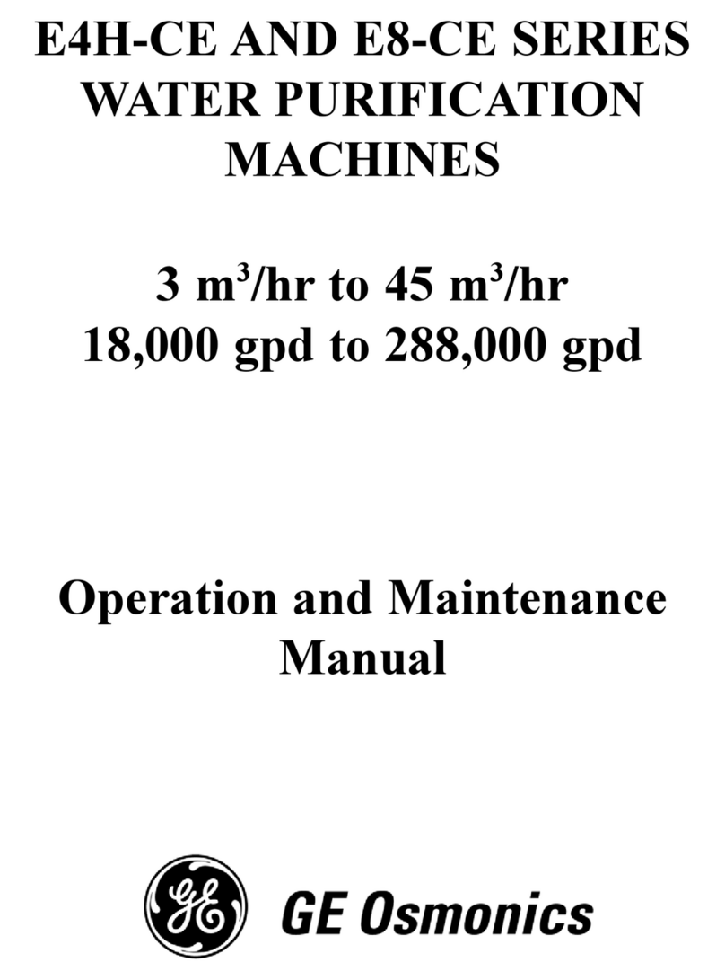 GE 000 gpd User manual