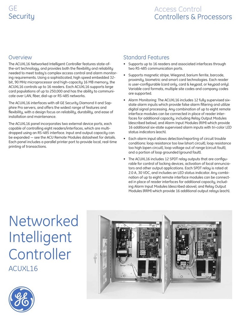 GE ACUXL16 datasheet