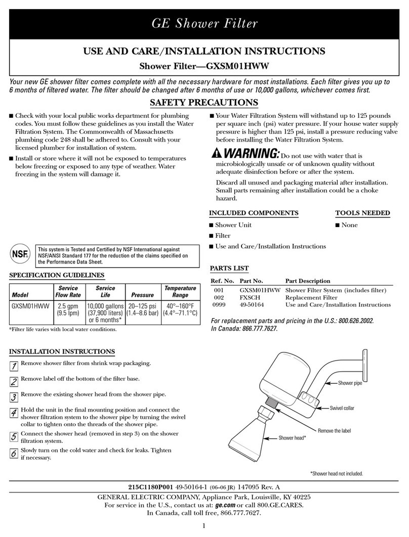 GE GXSM01HWW Installation guide