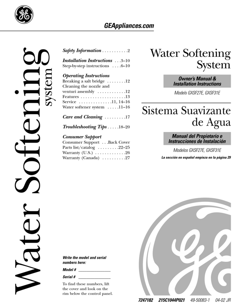 GE GXSF31E Original instructions