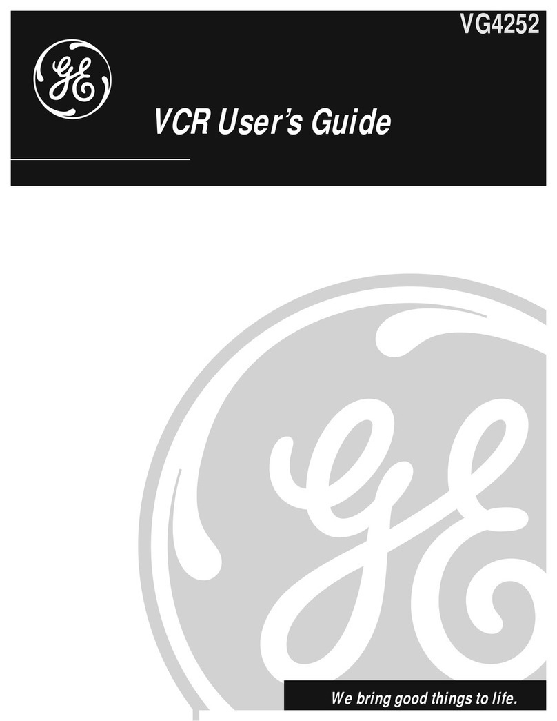 GE VG4252 User manual