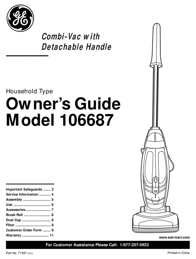GE 106687 User manual