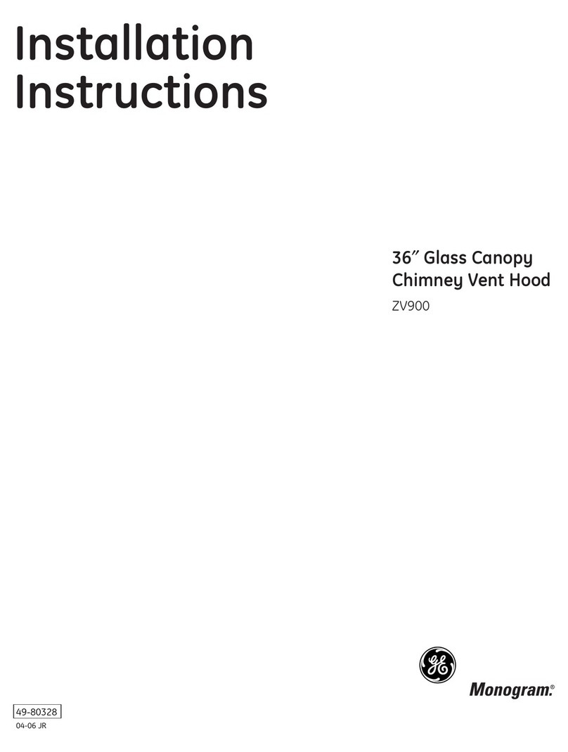 GE Monogram ZV900 User manual