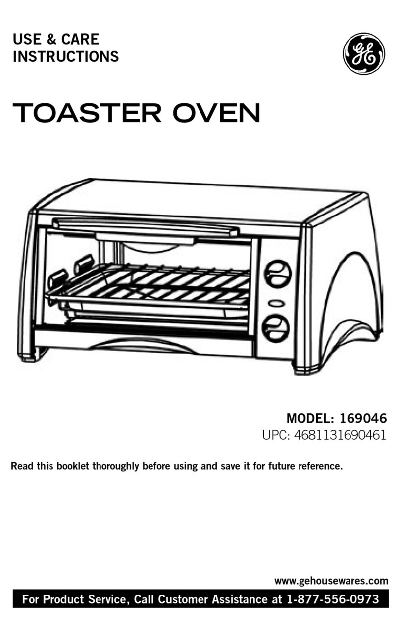 GE 169045 Use and care instructions
