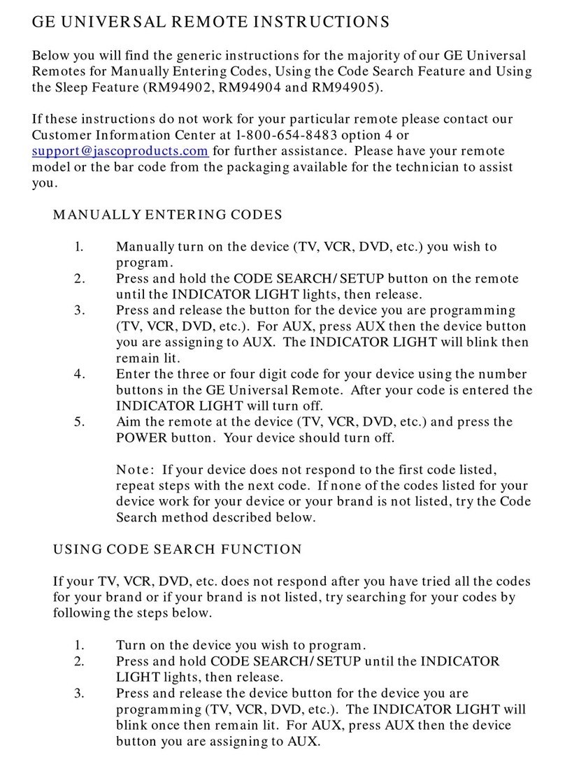 GE 24116 User manual