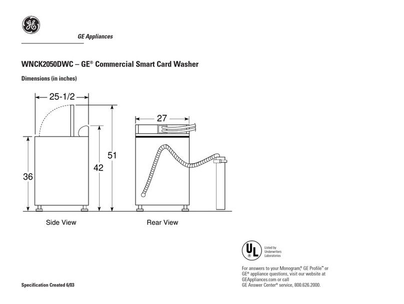 GE WNCK2050DWC User manual GE WNCK2050DWC User manual