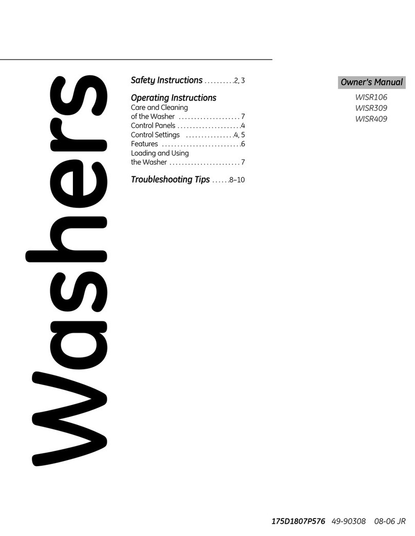 GE WISR106 User manual