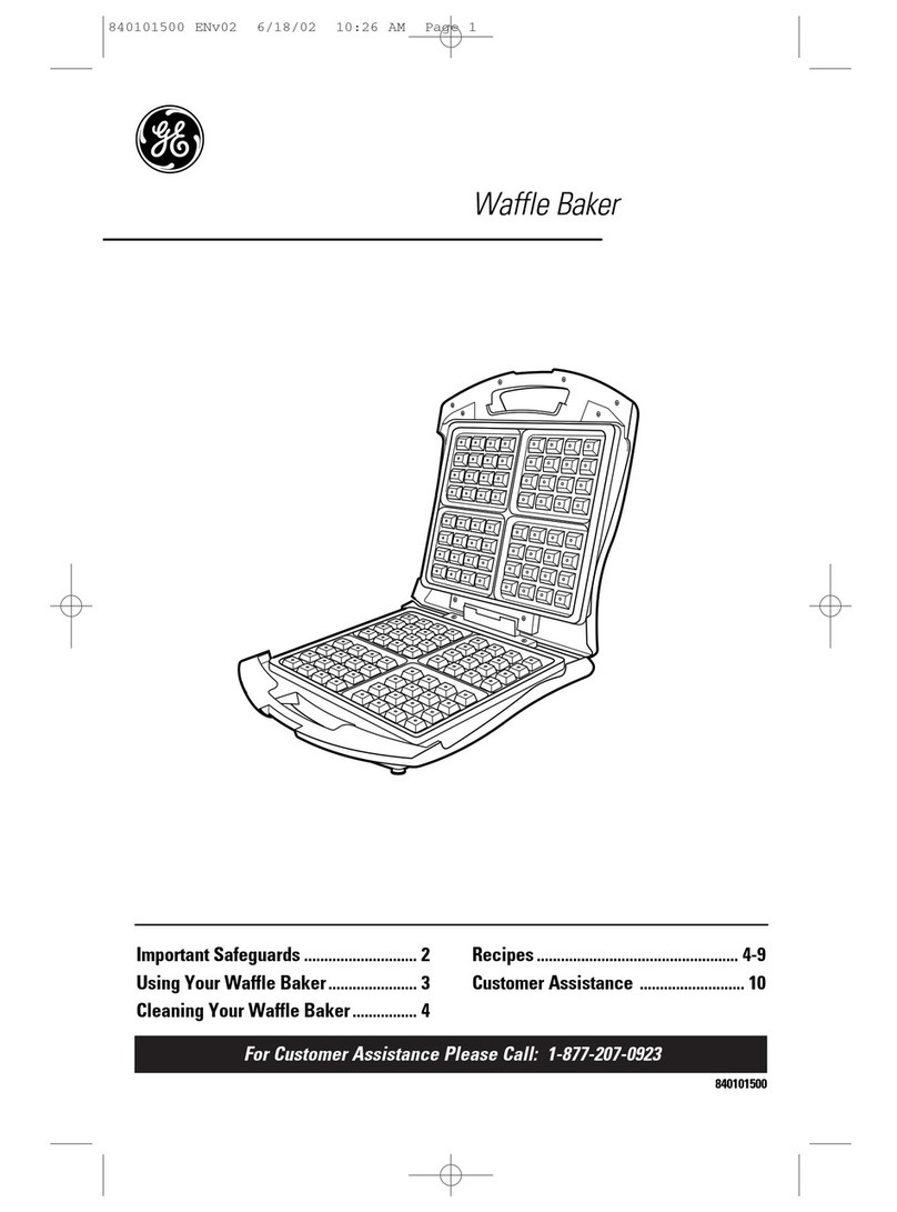 GE 840101500 User manual