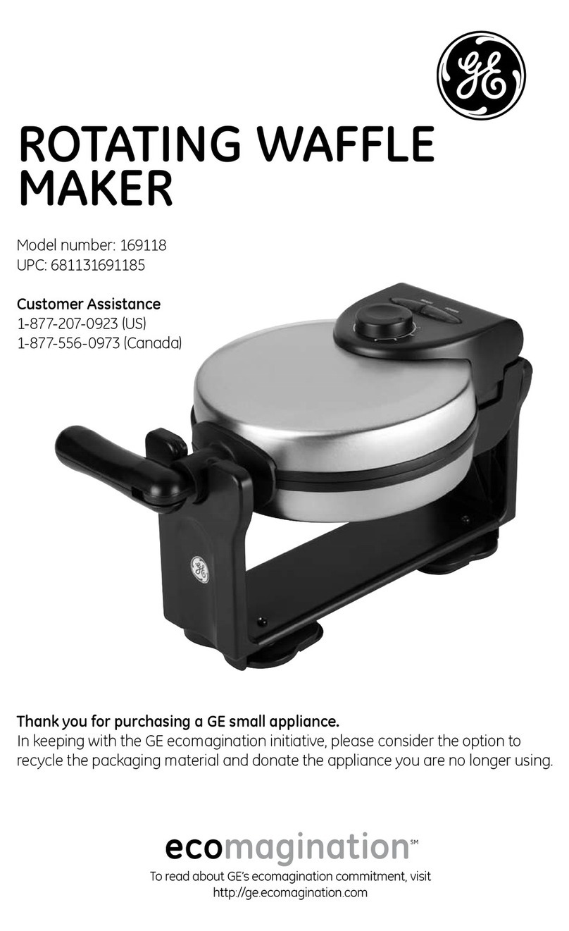 GE 169118 owner's manual