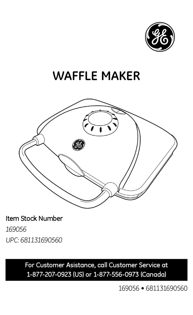 GE 169056 Use and Care Instruction Manual