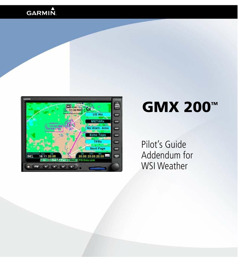 Garmin GMX 200 Manual