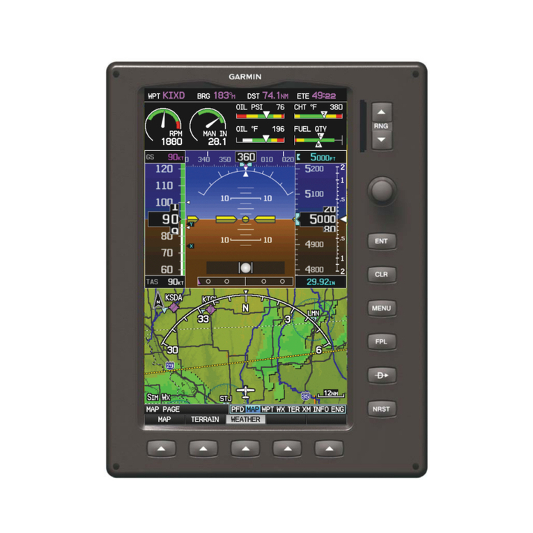 Garmin GDU 370 installation manual