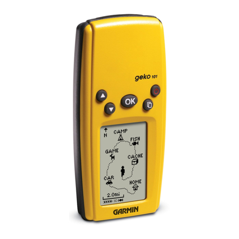 Garmin Geko 101 User manual