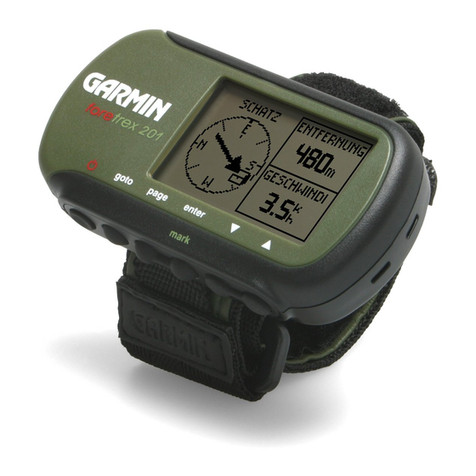 Garmin Foretrex  201 User manual