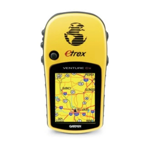 Garmin eTrex Venture Cx, Legend Cx owner's manual