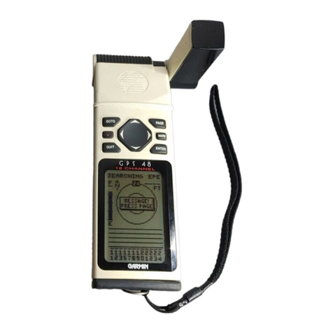 Garmin Personal Navigator GPS 48 Owner's  manual  & reference