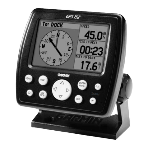Garmin GPS 152 - Marine Receiver Owner's manual and reference guide