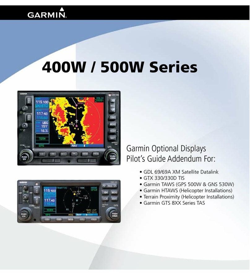 Garmin GNC 420AW Manual