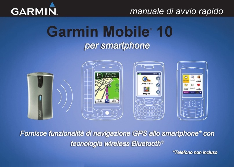 Garmin GPS 10 quick start guide