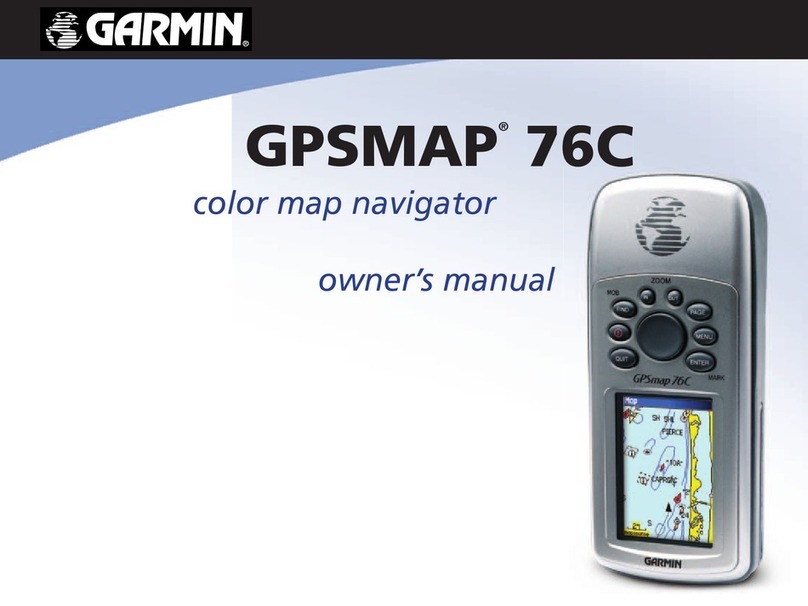 Garmin GPSMAP 76C User manual