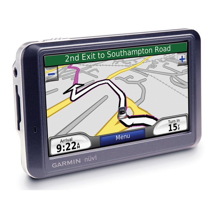 Garmin GPSMAP 700 Series owner's manual