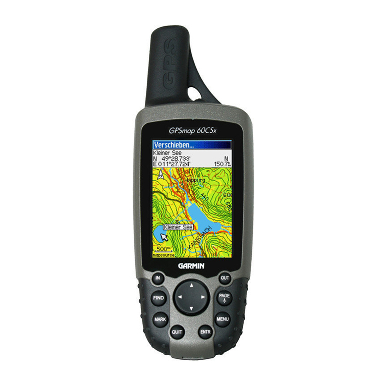 Garmin GPSMAP 60CSx User manual