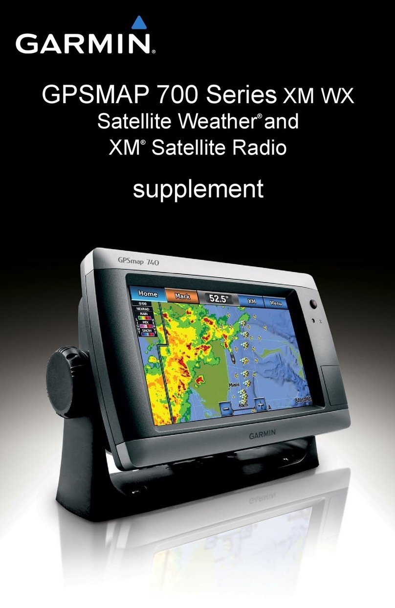 Garmin 700 SERIES XM WX Supplement