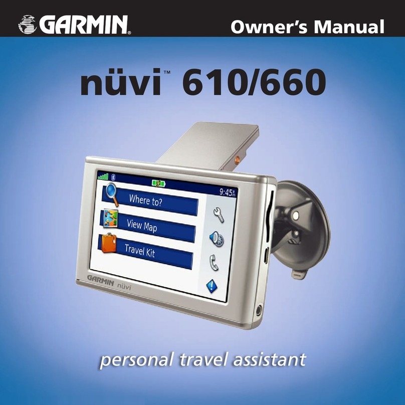 Garmin Forerunner 610 User manual