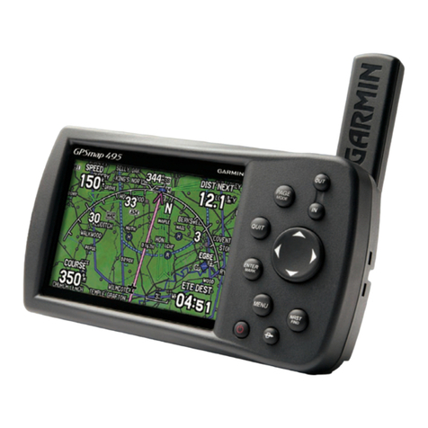 Garmin GPSMAP 495 owner's manual