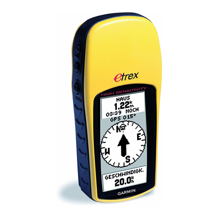 Garmin ETREX H owner's manual