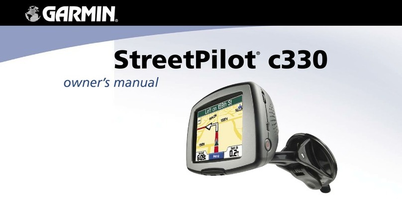 Garmin StreetPilot c330 owner's manual