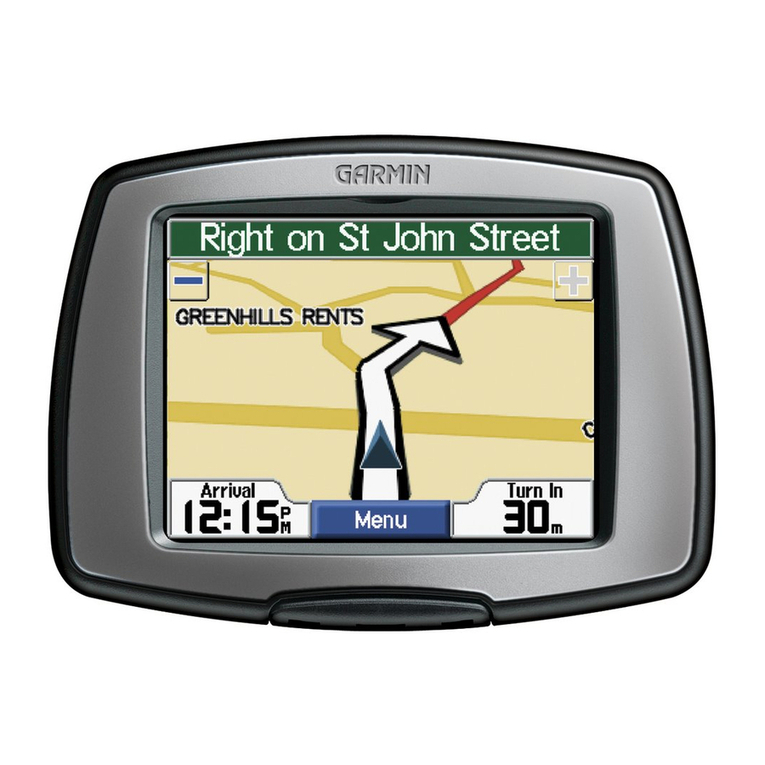 Garmin StreetPilot c340 User manual Garmin StreetPilot c340 User manual