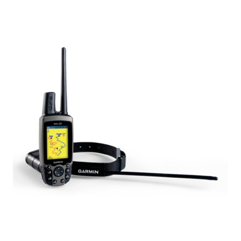 Garmin Astro Dog Tracking System owner's manual