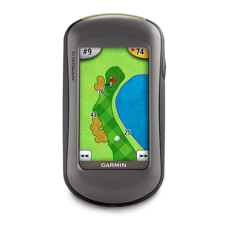 Garmin Approach G5 - GPS-Enabled Golf Handheld owner's manual