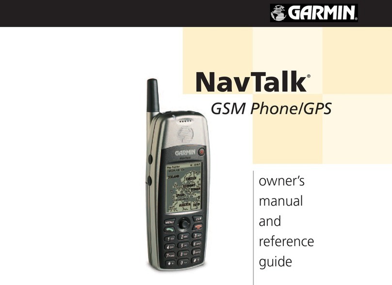 Garmin NavTalk NavTalk GSM User manual