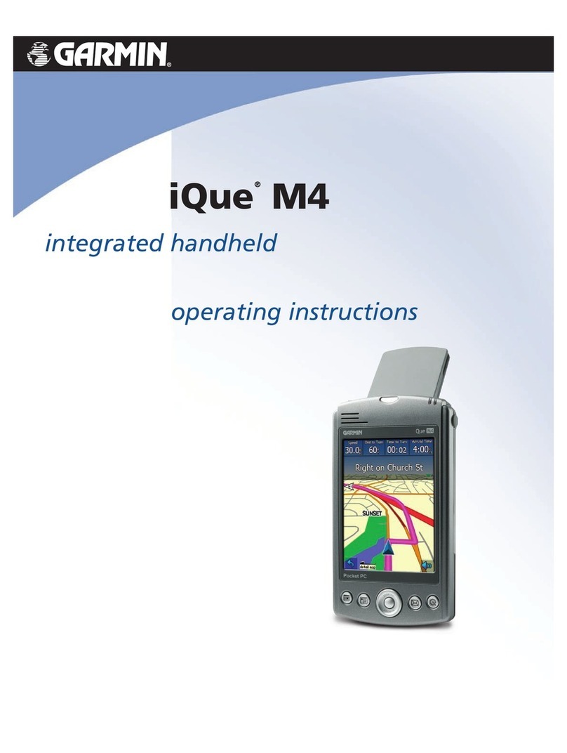 Garmin iQue M4 - Win Mobile User manual