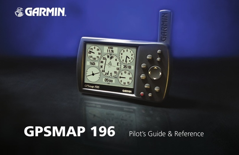Garmin GPSMAP GPSMAP 196 User manual