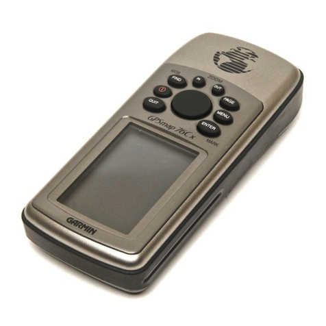 Garmin GPSMAP 76Cx User manual