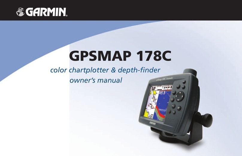Garmin GPSMAP 178C User manual