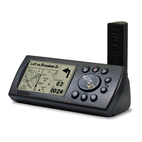 Garmin GPS V User manual