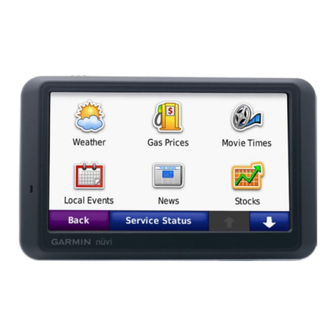 Garmin Nuvi 780 - Automotive GPS Receiver Configuration guide